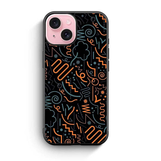 Abstract Urban Art iPhone 15 Case