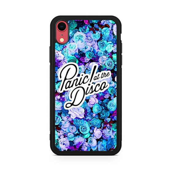 Panic at the Disco with Flower Background iPhone XR Case Panic at the Disco with Flower Background iPhone XR Case