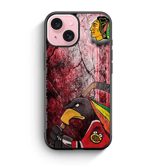 Blackhawks Galaxy iPhone 15 Case