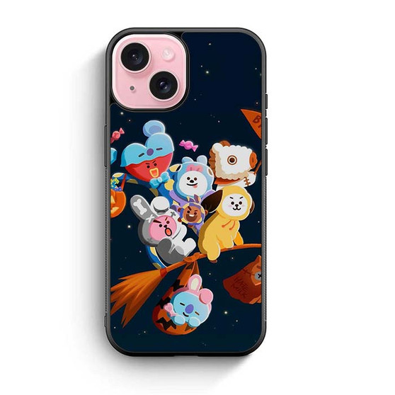 BT21 Halloween iPhone 15 Case