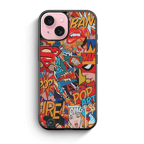Comic Art iPhone 15 Case