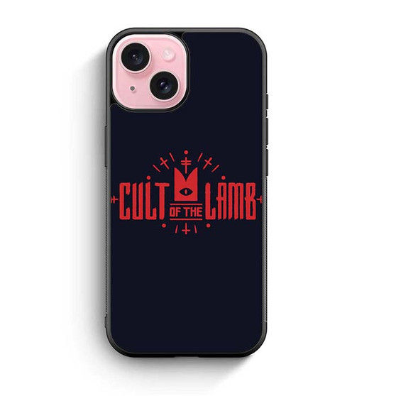 Cult of the Lambs Logo iPhone 15 Case