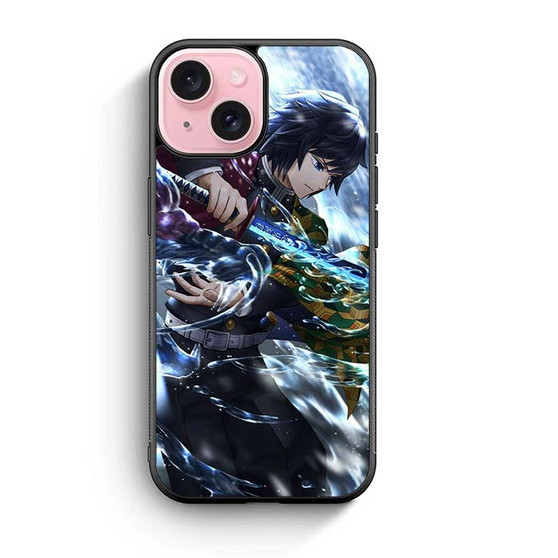 Demon slayer Water Pillar iPhone 15 Case