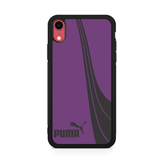 purple puma iPhone XR Case