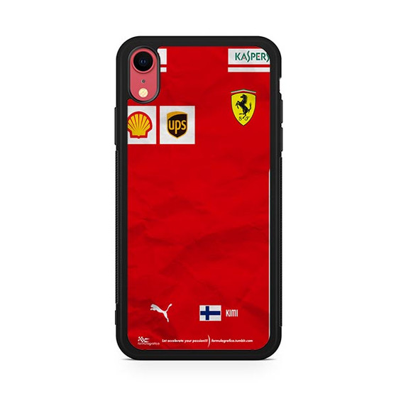 Sebastian Vettel Ferrari 1 iPhone XR Case