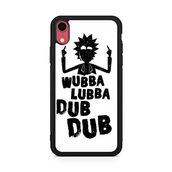 Rick and Morty Rick Quotes iPhone XR Case