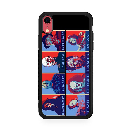 Halloween Character Jason Freddy Scream iPhone XR Case