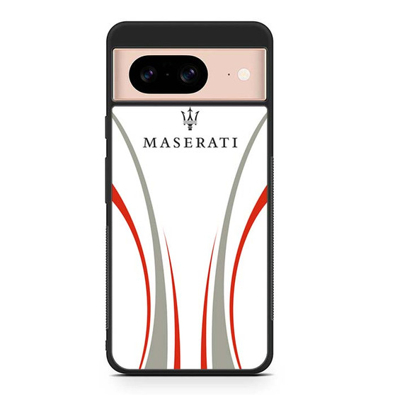 Maserati Silver Red Google Pixel 8 | Pixel 8 Pro Case Maserati Silver Red Google Pixel 8 | Pixel 8 Pro Case