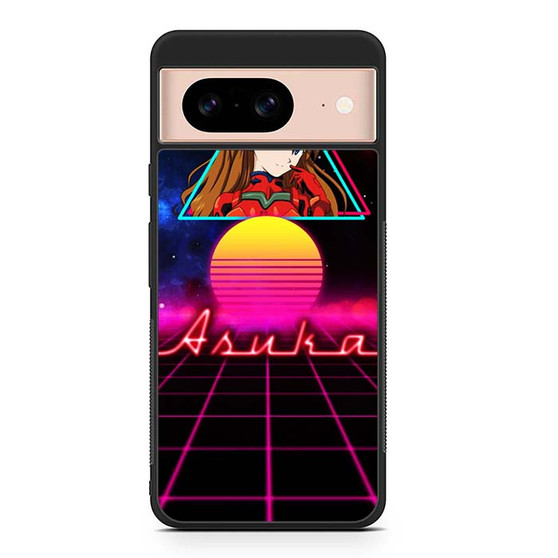 Evangelion Asuka Retrowave Google Pixel 8 | Pixel 8 Pro Case