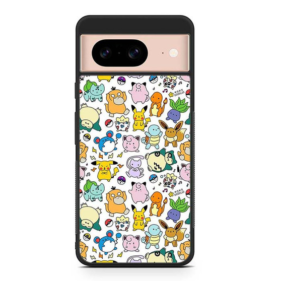 Pokemon Cute Collage Google Pixel 8 | Pixel 8 Pro Case