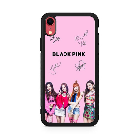 Black Pink Signature 1 iPhone XR Case