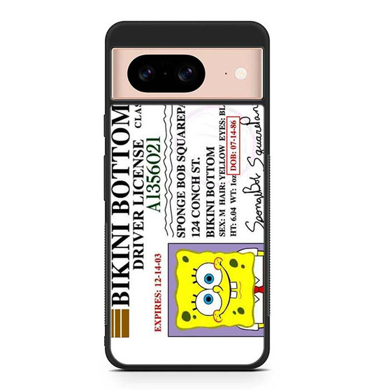 Spongebob Squarepants Driver License Google Pixel 8 | Pixel 8 Pro Case