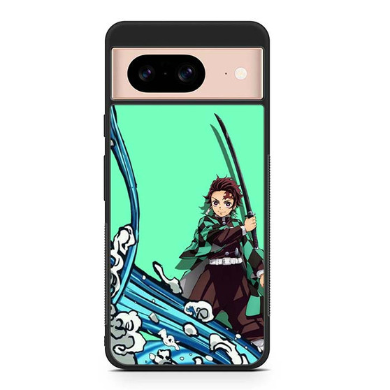 Demon Slayer Tanjiro Water Breath Google Pixel 8 | Pixel 8 Pro Case