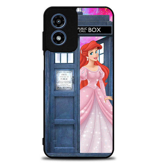 ariel who tardis Motorola Moto G Play 2024 Case