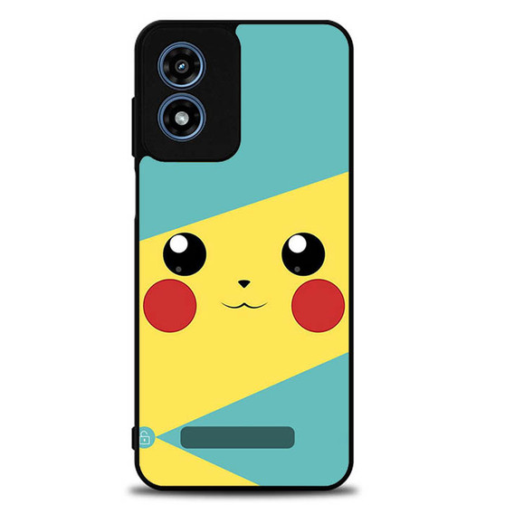 Cute Pikachu Pokemon Game Motorola Moto G Play 2024 Case