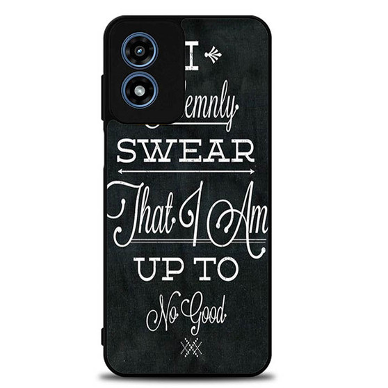 Harry-Potter quote i solemnly swear Motorola Moto G Play 2024 Case