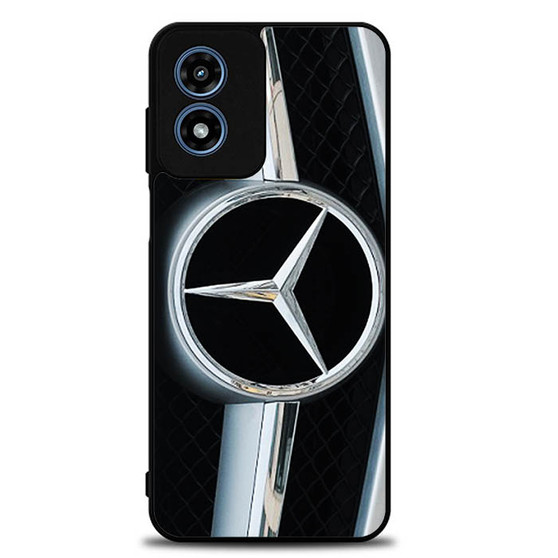 Mercedez benz front Motorola Moto G Play 2024 Case