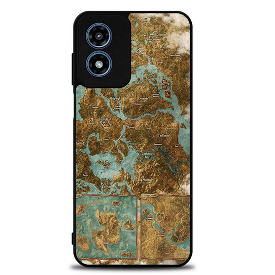 The Witcher map Motorola Moto G Play 2024 Case