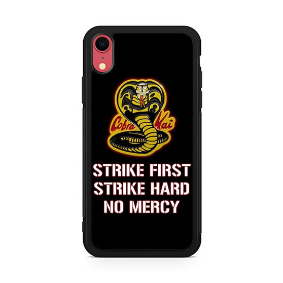 Cobra Kai Quotes iPhone XR Case