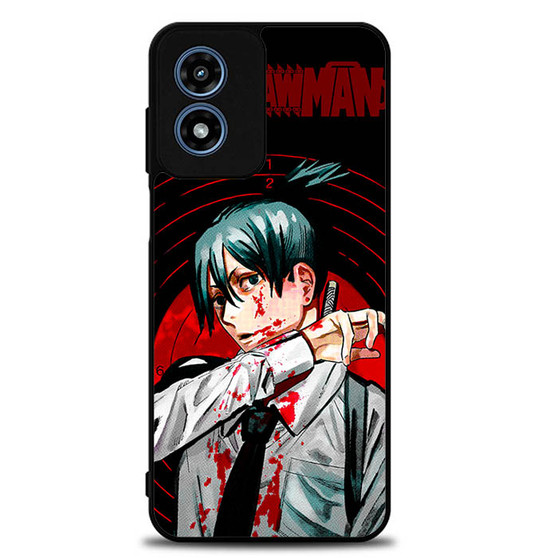 Aki Hayakawa in Circle Chnswman Motorola Moto G Play 2024 Case