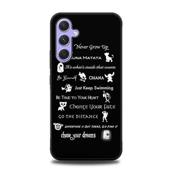 All Disney QUOTES Samsung Galaxy A54 5G Case