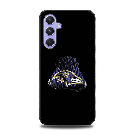 Baltimore Ravens gloves Samsung Galaxy A54 5G Case
