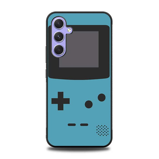blue custom gameboy Samsung Galaxy A54 5G Case
