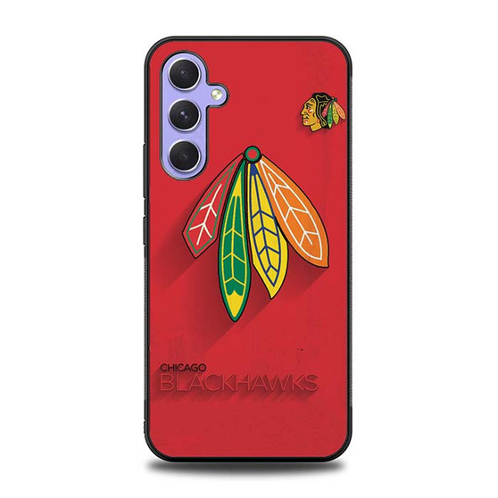 chicago blackhawks logo poster Samsung Galaxy A54 5G Case
