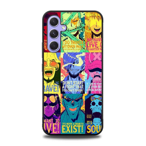 One Piece Quotes Samsung Galaxy A54 5G Case