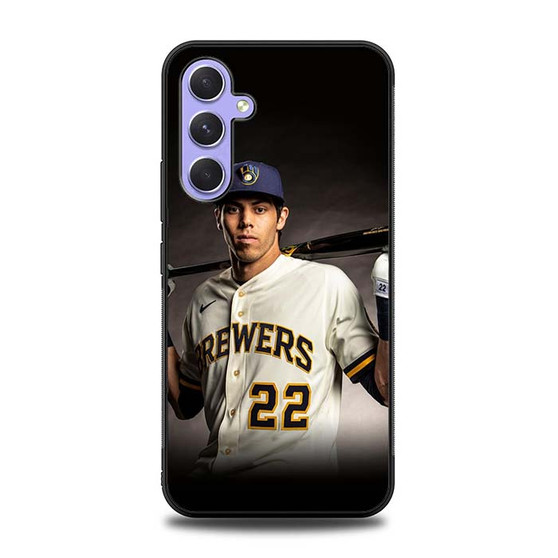 Christian Yelich Brewers Samsung Galaxy A54 5G Case