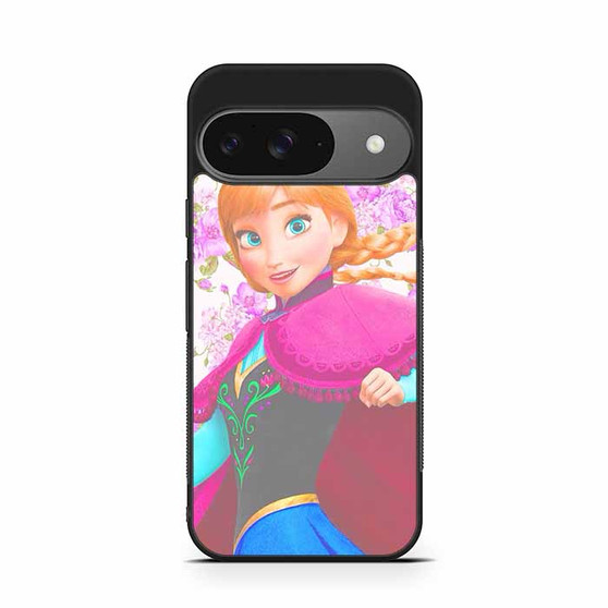 Anna Frozen Pink Floral Google Pixel 9 Case