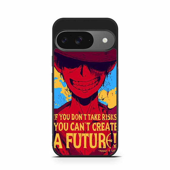 Luffy One Piece Quote Google Pixel 9 Case
