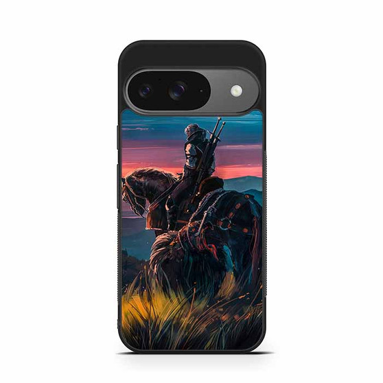 The Witcher Geralt of Rivia Riding Horse Google Pixel 9 Case