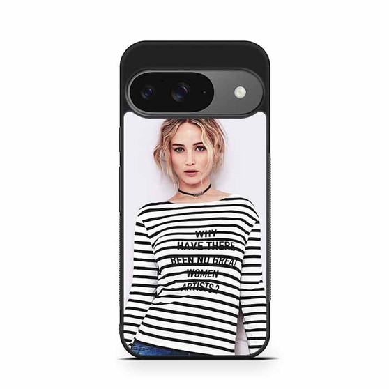 Jennifer Lawrence Natural Google Pixel 9 Case