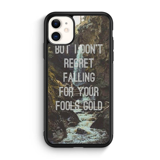 One Direction Quotes Fool's Gold 2 iPhone 12 Mini | iPhone 12 Case