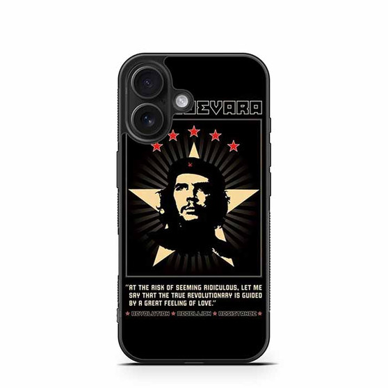 Che Guevara Word 1 iPhone 16 Case