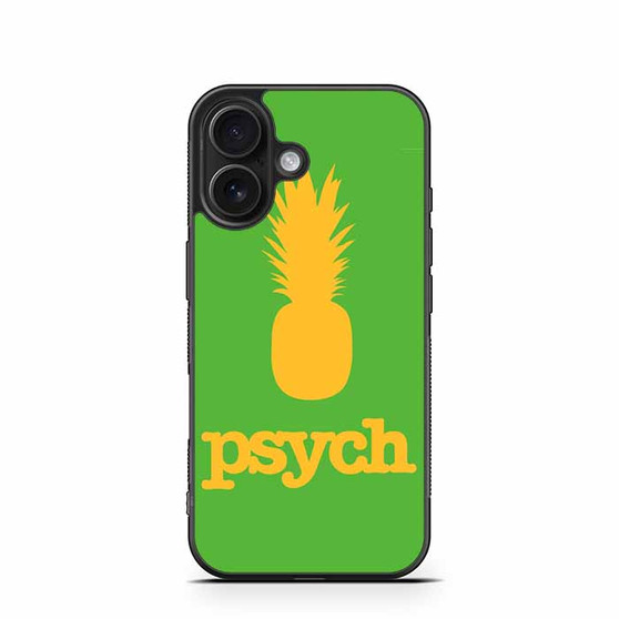 Pineapple Psych Yellow iPhone 16 Case