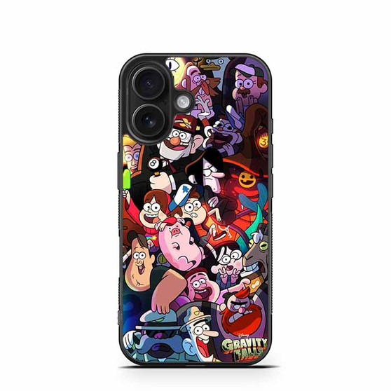 Gravity Falls Collage iPhone 16 Case
