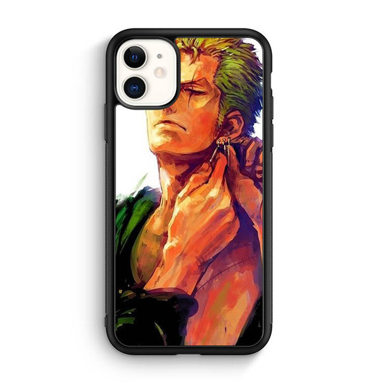 Roronoa Zoro Paint Art iPhone 12 Mini | iPhone 12 Case
