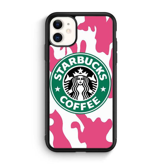 Starbucks Pink Camo iPhone 12 Mini | iPhone 12 Case