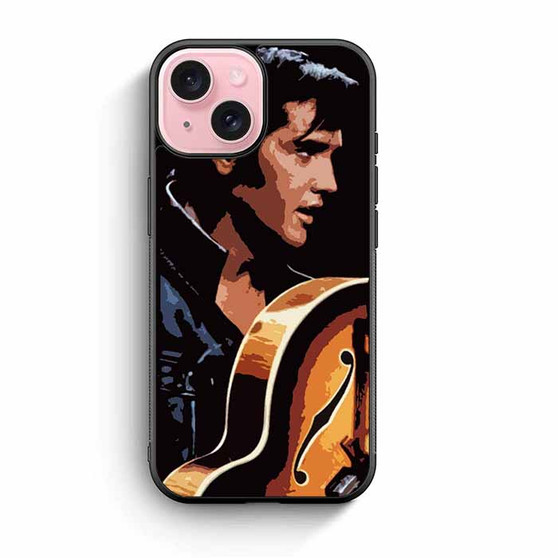 Elvis Presley Art iPhone 15 Case