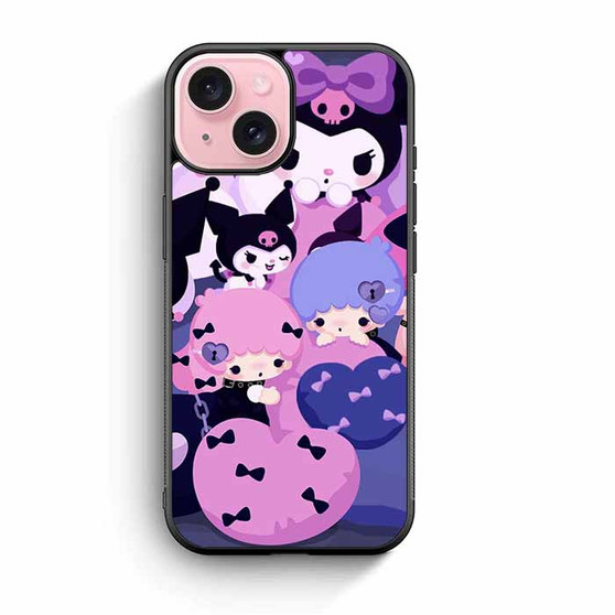 Kuromi sanrio my melody iPhone 15 Case