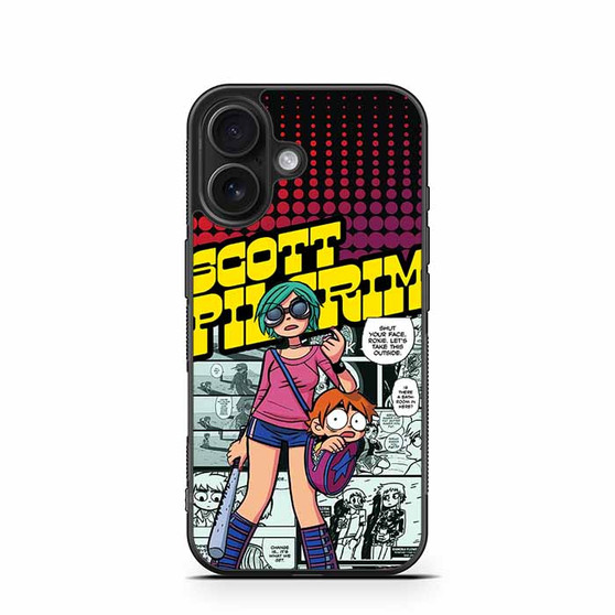 Scott Pilgrim comic iPhone 16 Case