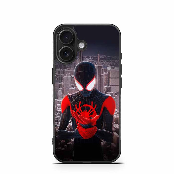 Spiderman Across the Spider Verse Morales iPhone 16 Case