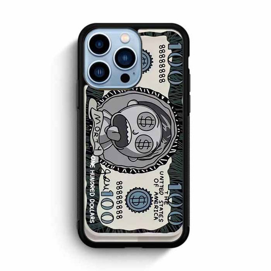 Rick and Morty One Hundred Dollars iPhone 13 Pro Max Case