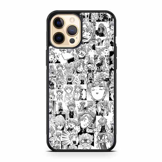 Kimetsu no yaiba zenitsu silly faces iPhone 12 Pro and iPhone 12 Pro Max Case