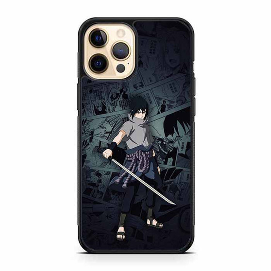 Sasuke Uchiha in Manga iPhone 12 Pro and iPhone 12 Pro Max Case