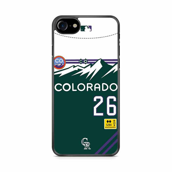 Colorado rockies jersey iPhone SE 2020 Case