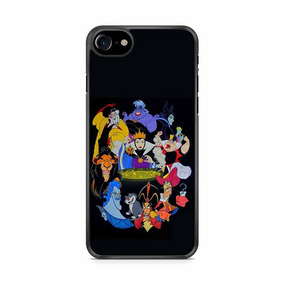 Disney All Villains Circle iPhone SE 2020 Case