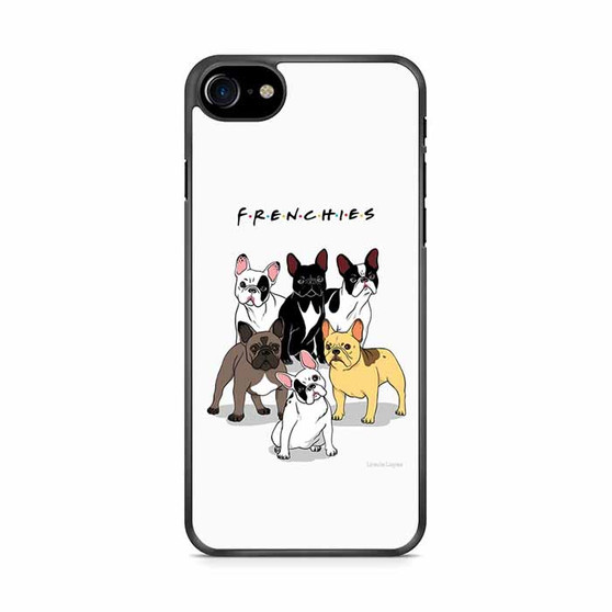 Friends frenchies dog iPhone SE 2020 Case